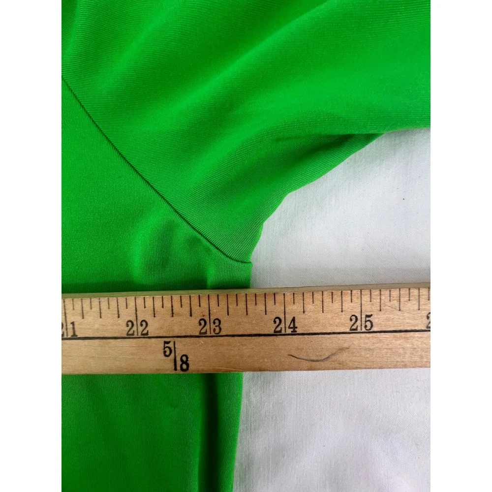 Polo Golf Ralph Lauren Quarter Zip Long Sleeve Pullover Shirt Bright‎ Green XL